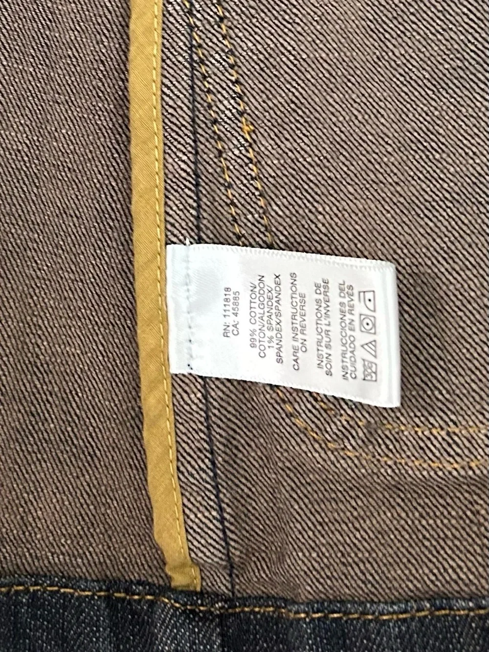 Michael Kors Classy Flattering Denim Jean Cotton Blazer Jacket